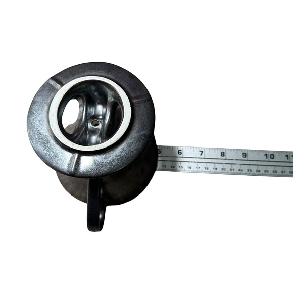 Melitta Signature Series Pour-Over Cone Coffeemaker Porcelain Glossy Gray Brown - Picture 6 of 6